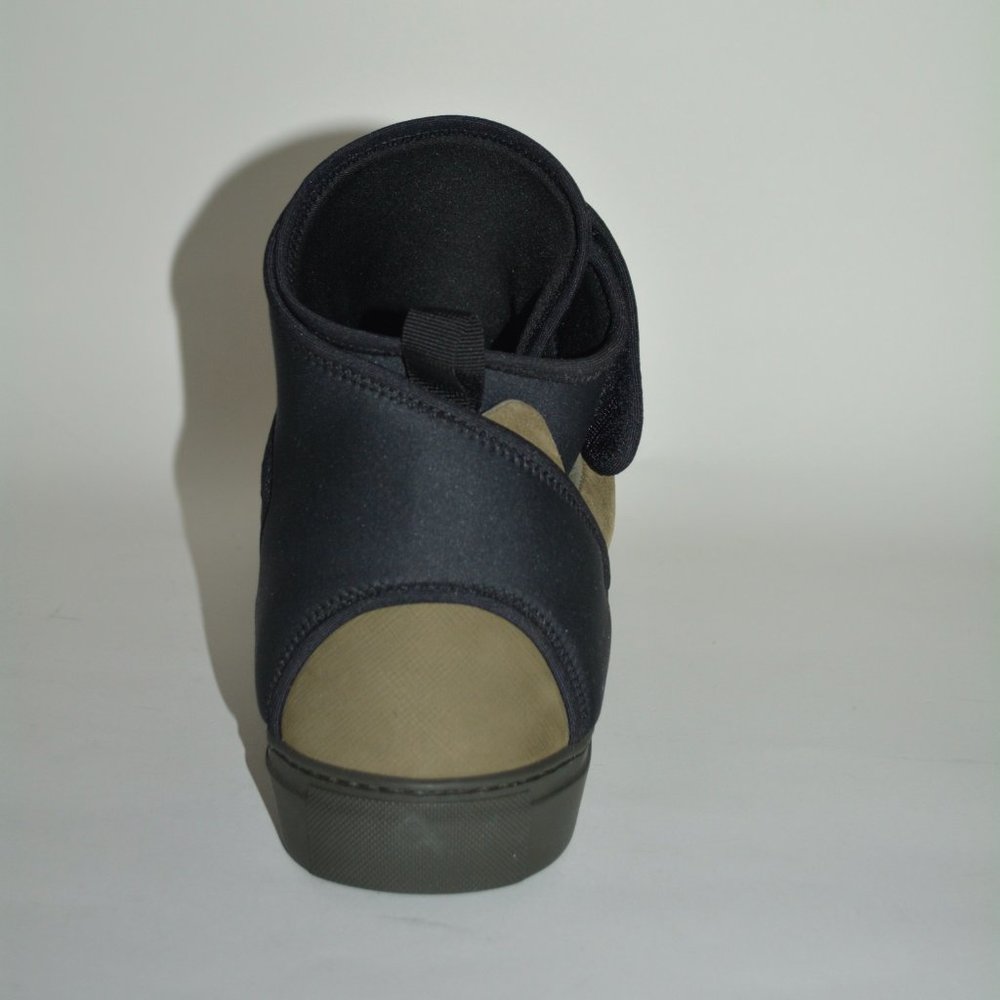 NWT BALENCIAGA MENS NEOPRENE STRAP HITOP SUEDE LEATHER SNEAKERS US 15 EU 48 - Picture 8 of 11